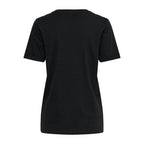 Only Black Cotton T-Shirt