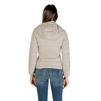 EA7 Emporio Armani Beige Polyester Coat