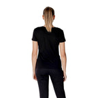 Armani Exchange Black Cotton T-Shirt