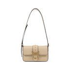 PINKO Gray Leather Handbag