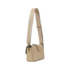 PINKO Gray Leather Handbag