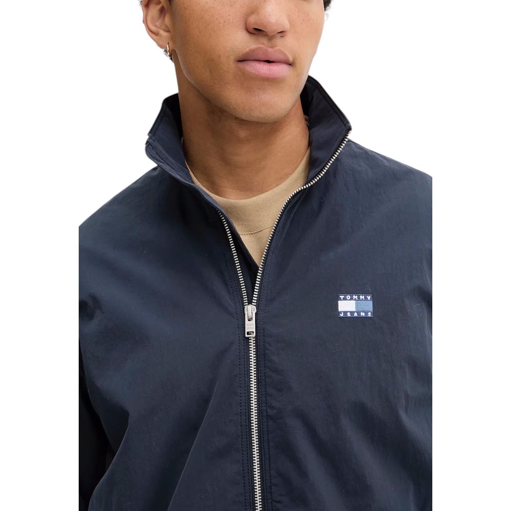 Tommy Hilfiger Jeans Blue Recycled Polyamide Bomber