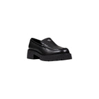 Calvin Klein Jeans Black Leather High Heel Pumps