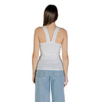 Calvin Klein Jeans White Cotton Top