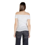 Calvin Klein Jeans White Cotton T-Shirt