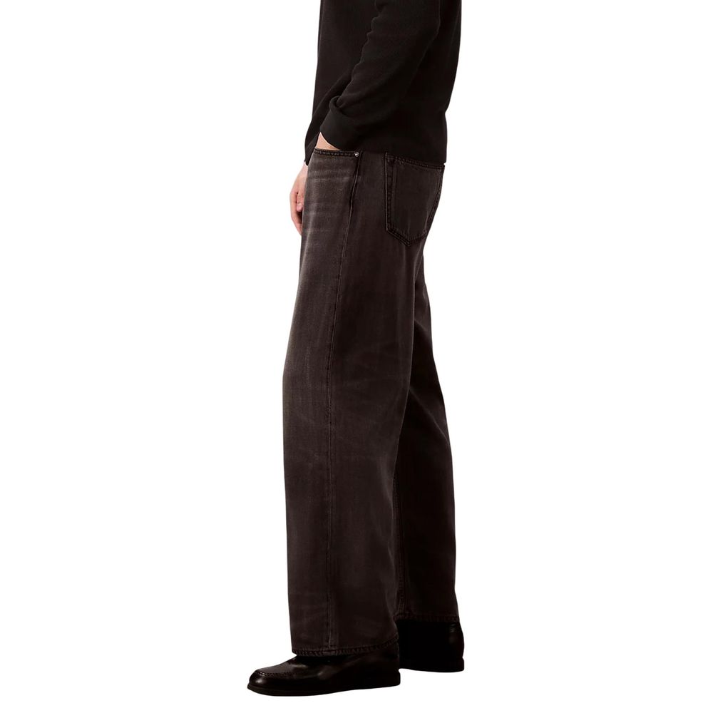 Calvin Klein Jeans Black Lyocell Relaxed Fit Jeans