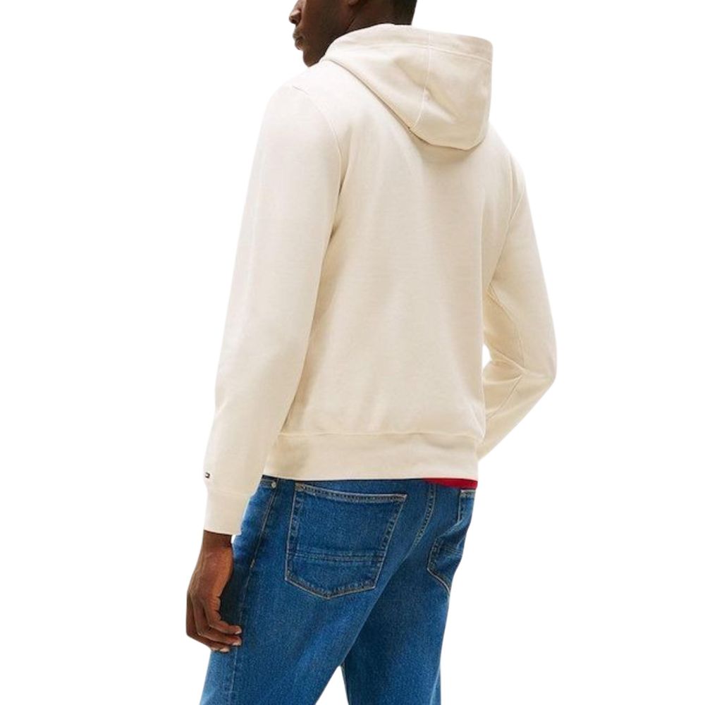 Tommy Hilfiger Beige Organic Cotton Hoodie