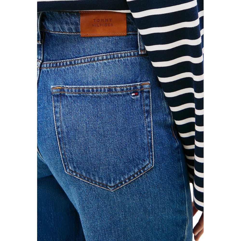 Tommy Hilfiger Blue Recycled Cotton Relaxed Fit Jeans