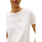 Tommy Hilfiger Beige Recycled Cotton T-Shirt