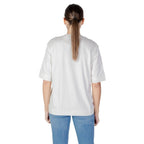 Calvin Klein Jeans White Cotton T-Shirt