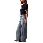 Calvin Klein Jeans Blue Cotton Bootcut Jeans