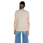 Guess Active Beige Cotton T-Shirt