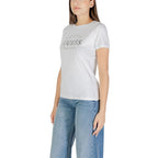 Guess Active White Cotton Sportswear