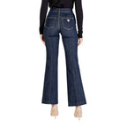 Guess Blue Cotton Bootcut Jeans