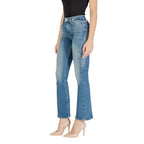 Guess Blue Cotton Bootcut Jeans