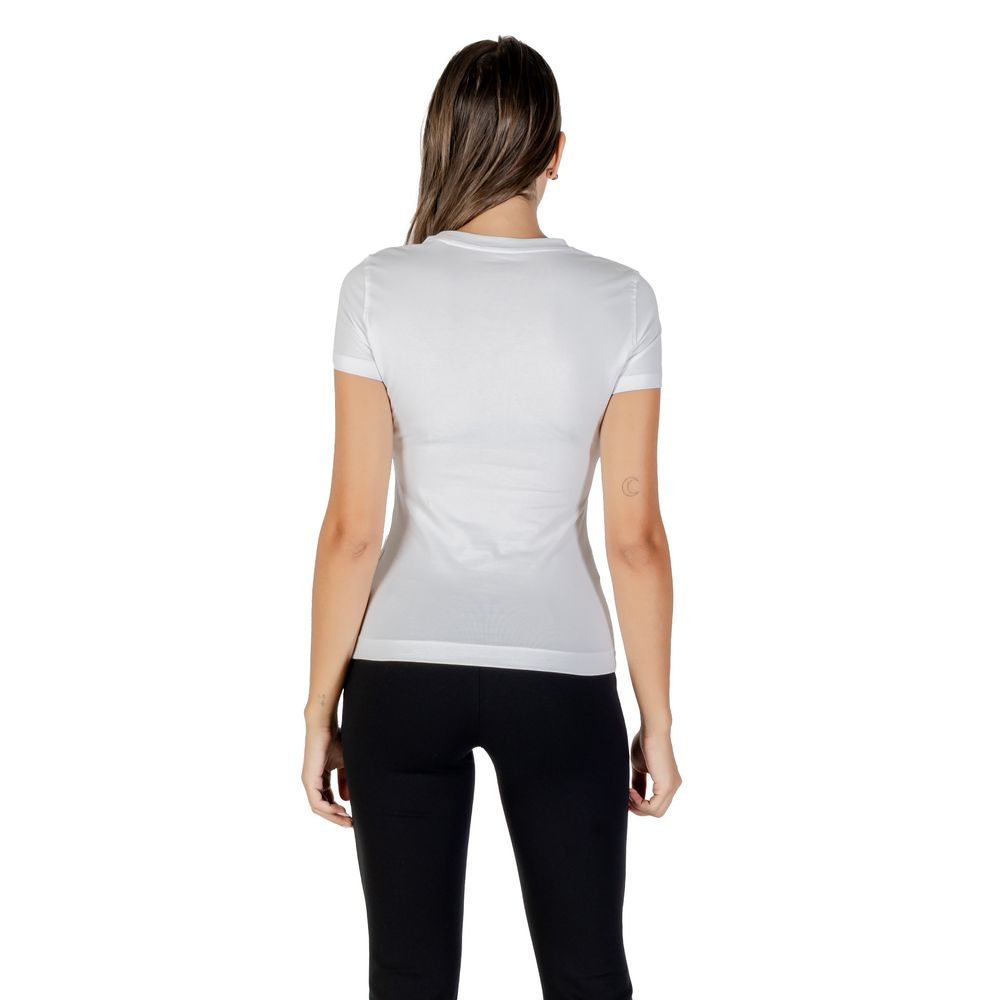 Guess White Cotton T-Shirt