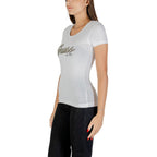 Guess White Cotton T-Shirt