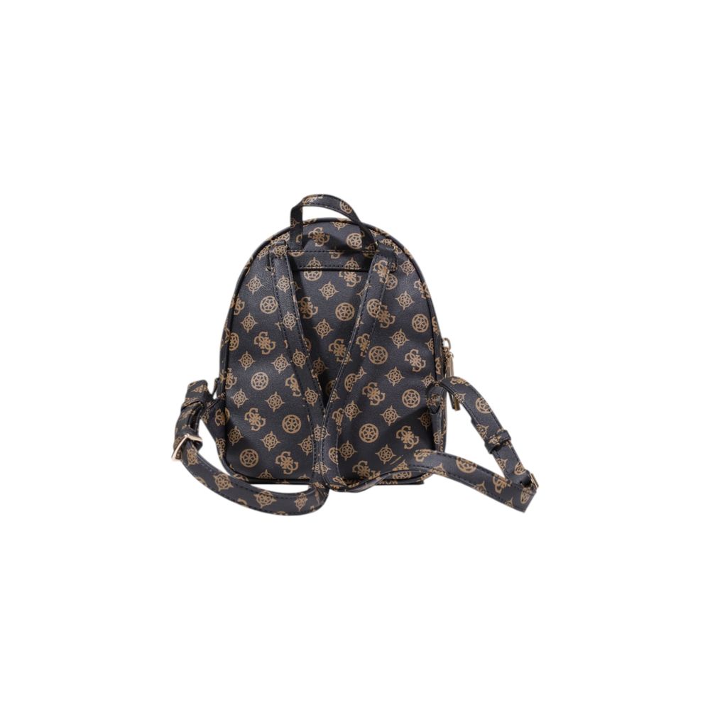 Guess Brown Polyethylene Backpack