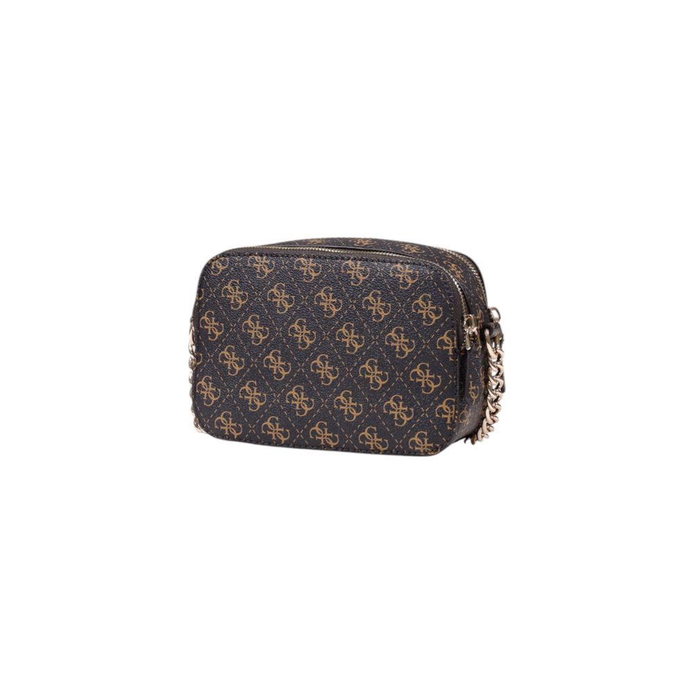 Guess Brown Polyethylene Handbag