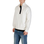 Armani Exchange Cream Cotton Sweatshirt