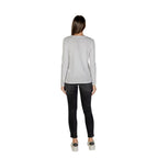 Armani Exchange White Cotton Long Sleeve T-Shirt