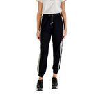 Liu Jo Black And White Cotton Joggers (Workout Pants)