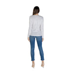 Liu Jo White Cotton Long Sleeve T-Shirt