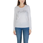 Liu Jo Bicolor Cotton Long Sleeve T-Shirt