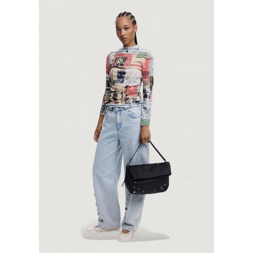 Desigual Black Polyethylene Handbag