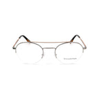 Ermenegildo Zegna Gray Metal Glasses (Frames)