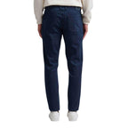 Jeckerson Blue Cotton Skinny Pants