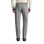 Jeckerson Gray Cotton Skinny Pants