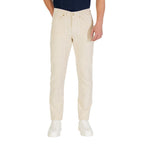 Jeckerson Cream Cotton Skinny Jeans