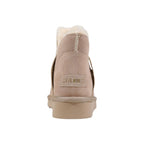 Alviero Martini Prima Classe Beige Leather Ankle Boots