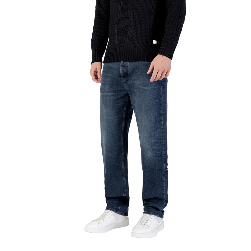 Tommy Hilfiger Jeans Blue Recycled Cotton Relaxed Fit Jeans