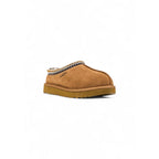 UGG Beige Leather Ankle Boots
