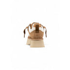 UGG Beige Leather Ankle Boots