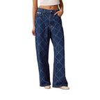 Calvin Klein Jeans Blue Cotton Boyfriend Jeans