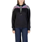 County of Milan Black Cotton Hoodie
