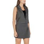 Only Gray Recycled Polyester Waistcoat