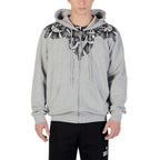 County of Milan Gray Cotton Hoodie
