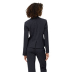 Only Blue Polyester Blazer