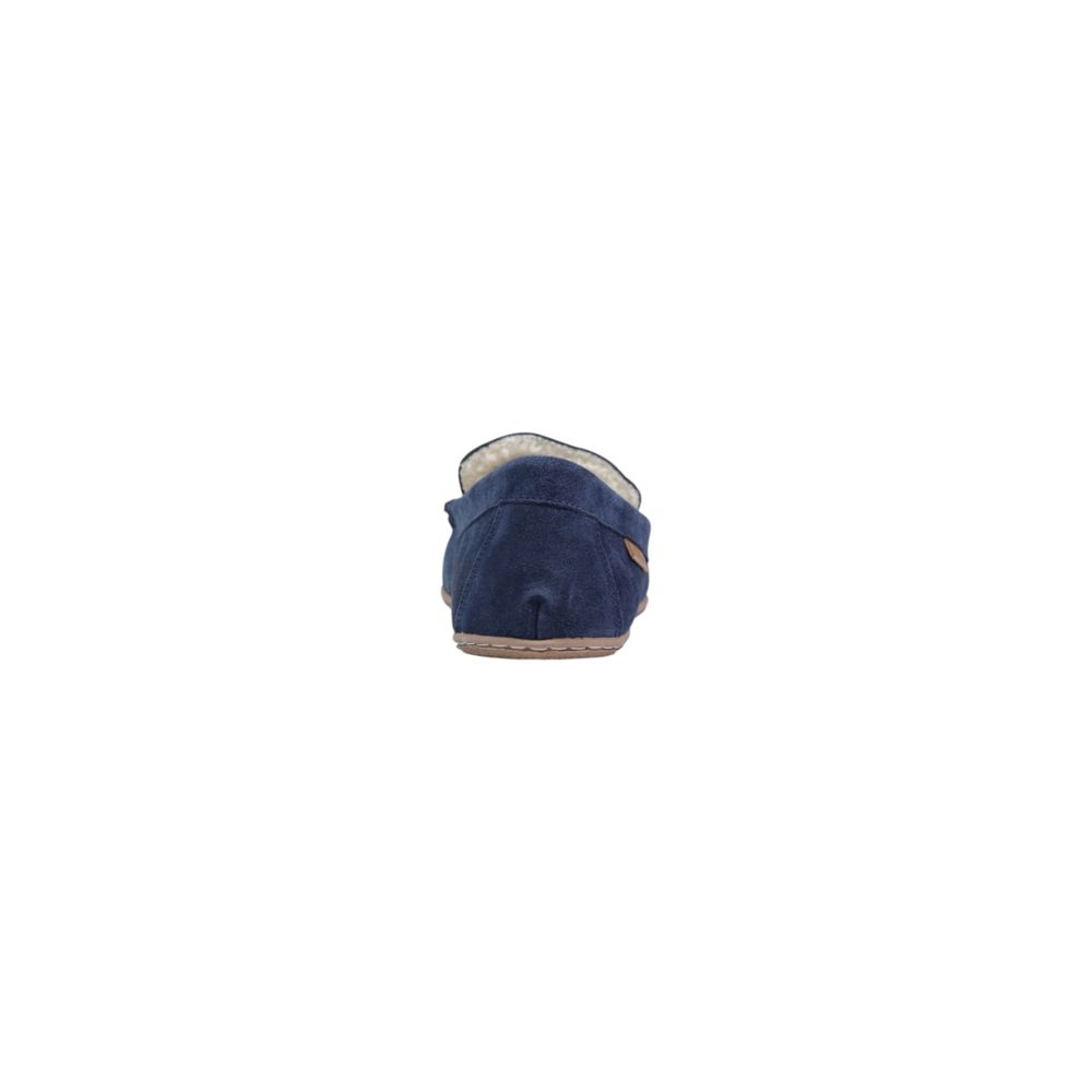 Ralph Lauren Blue Suede Leather Slippers