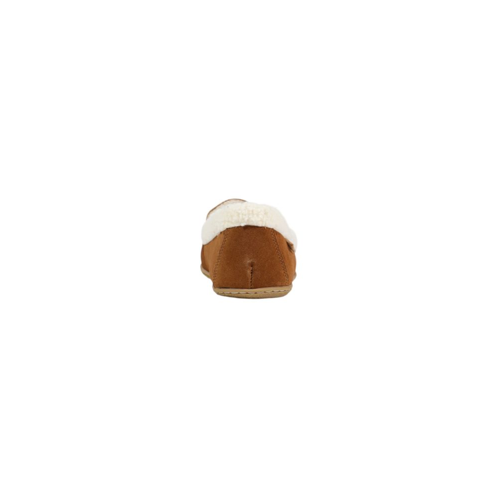 Ralph Lauren Brown Suede Leather Slippers