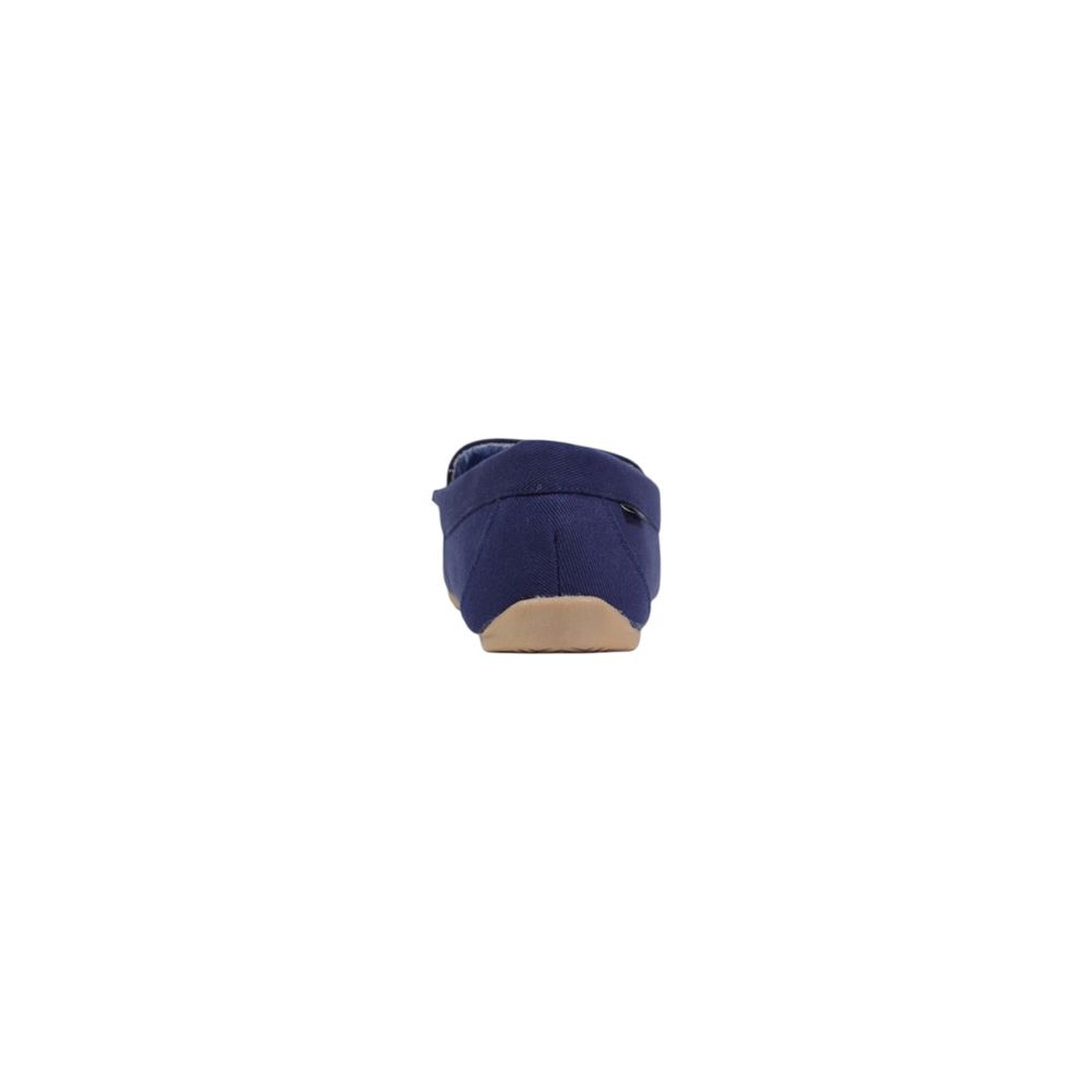 Ralph Lauren Blue Textile Slippers