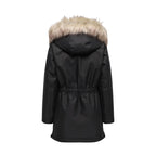 Only Black Recycled Polyester Parka