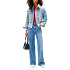 Tommy Hilfiger Jeans Light Blue Recycled Cotton Denim Jacket