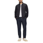 Tommy Hilfiger Blue Recycled Cotton Coat