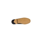 Tommy Hilfiger Black Leather Slip-On Loafers