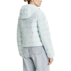 Calvin Klein Jeans Turquoise Polyamide Shell Jacket